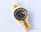 Replica Rolex Submariner Yellow Gold Black Diamond Watch Swiss 2836 (2)_th.jpg